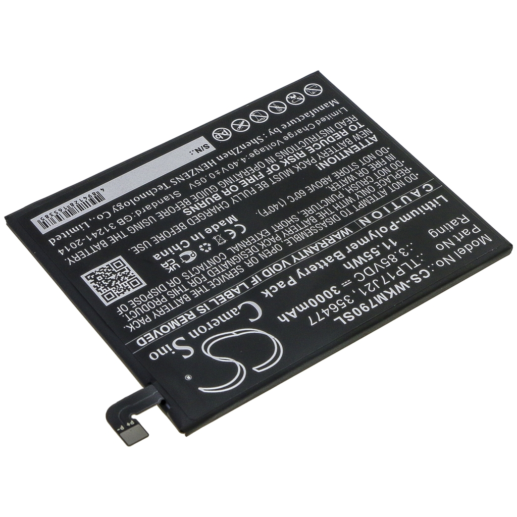 Batteria del telefono cellulare Wiko CS-WKM790SL