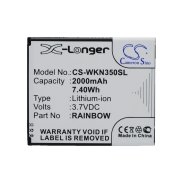 CS-WKN350SL<br />Batterie per   sostituisce la batteria Rainbow