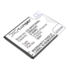 Sostituzione della batteria compatibile per Wiko 5251,S104-V02000-000,S104-V02000-001,S104-V02000-012