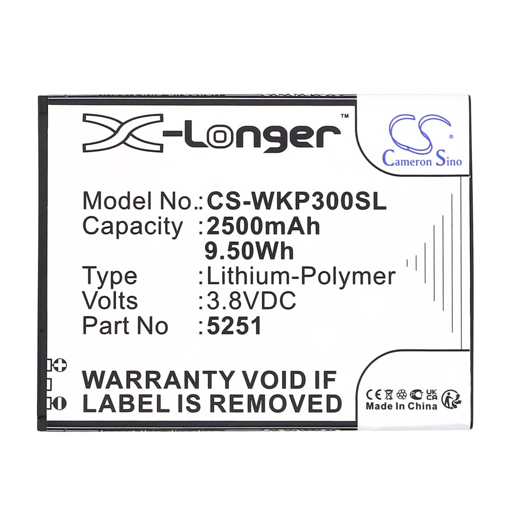 Batterie Sostituisce S104-V02000-000