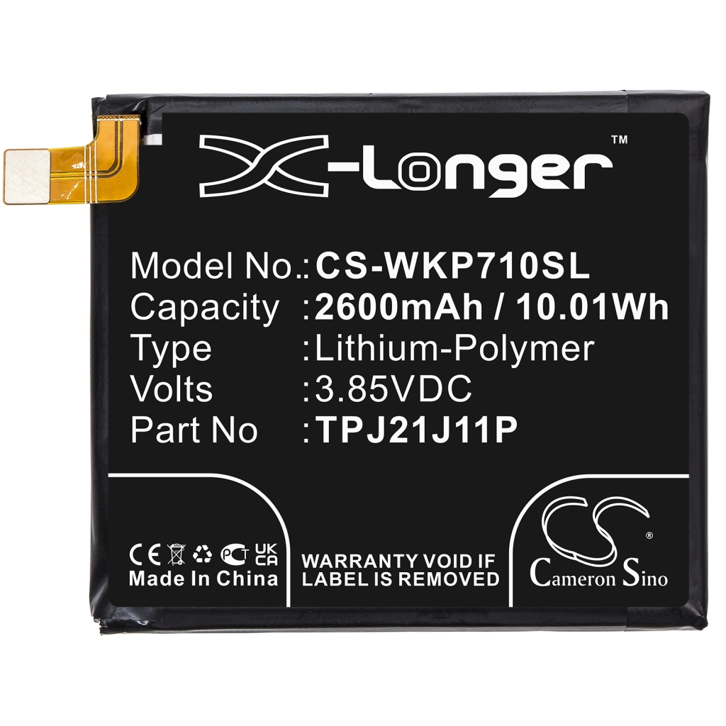 Batteria del telefono cellulare Wiko CS-WKP710SL