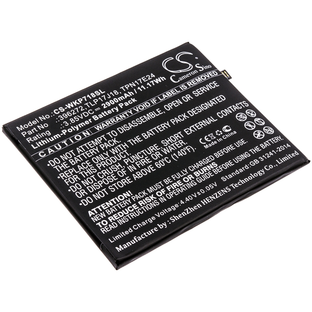 Batterie Sostituisce TPN17E24