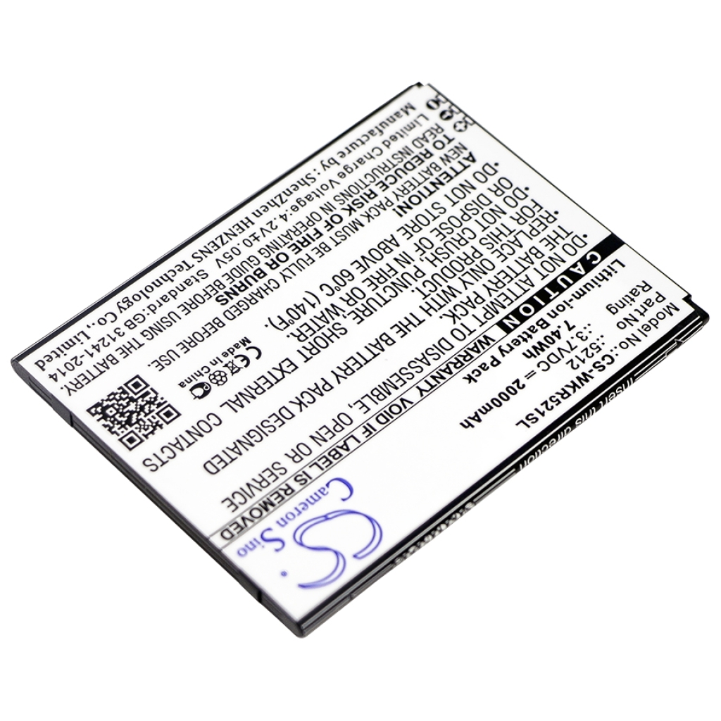 Batteria del telefono cellulare Wiko CS-WKR521SL