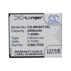Sostituzione della batteria compatibile per Myphone BL4257,CINK FIVE,K1391,STAIRWAY