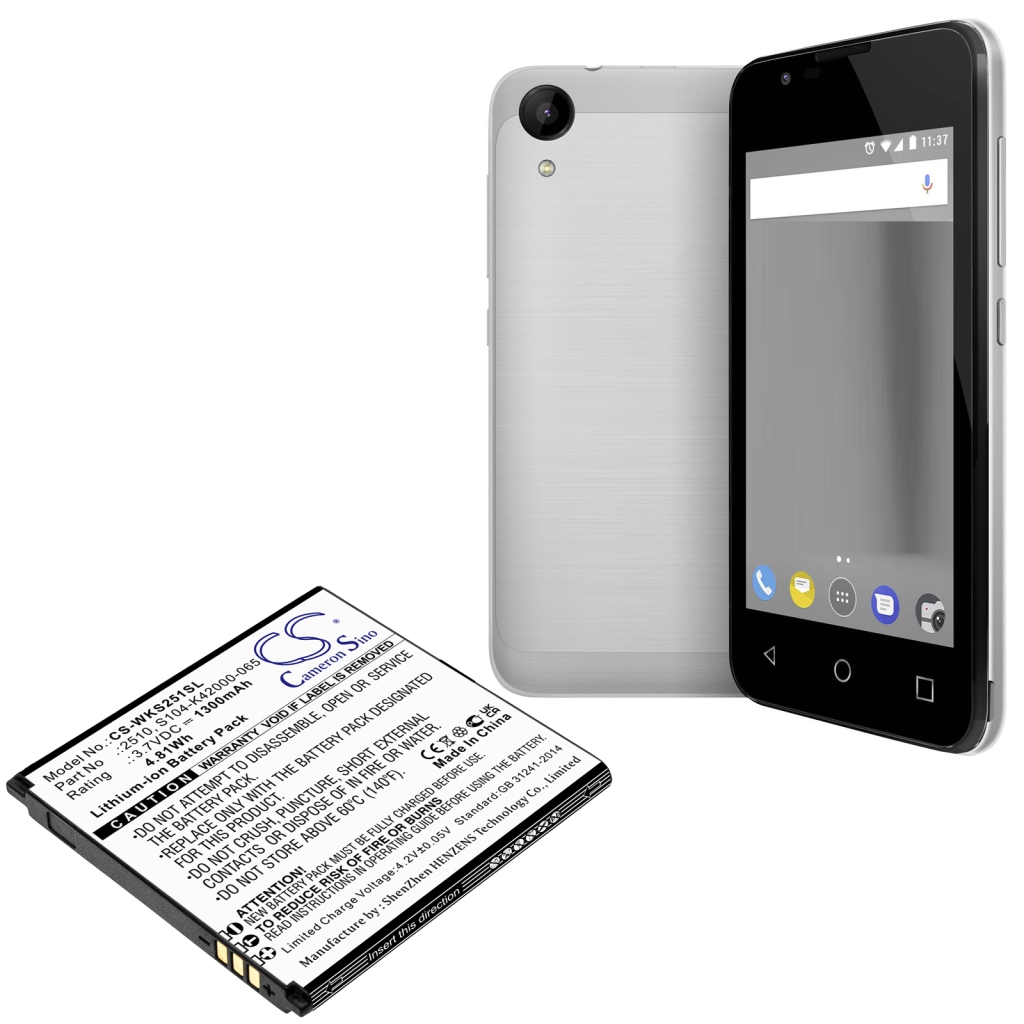 Batteria del telefono cellulare Wiko CS-WKS251SL