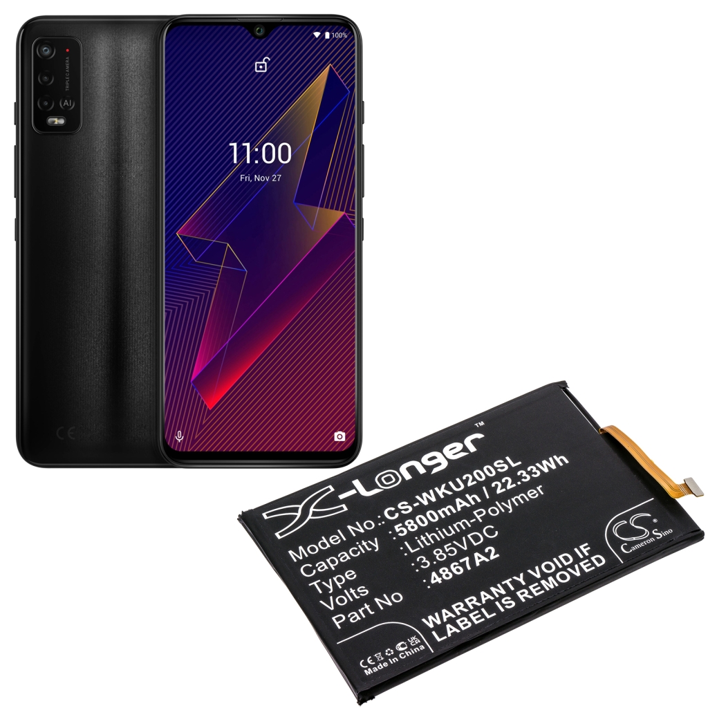 Batteria del telefono cellulare Wiko CS-WKU200SL