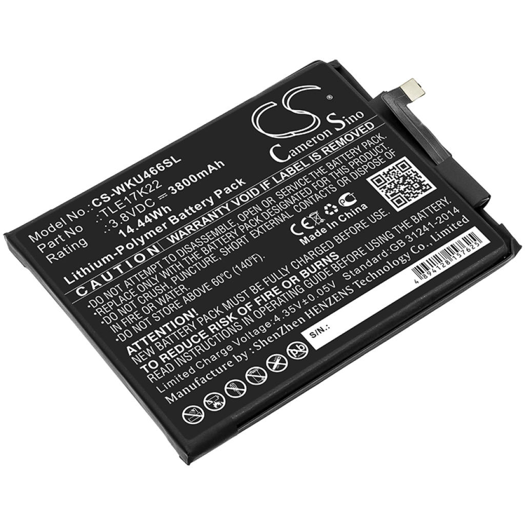 Batteria del telefono cellulare Wiko CS-WKU466SL