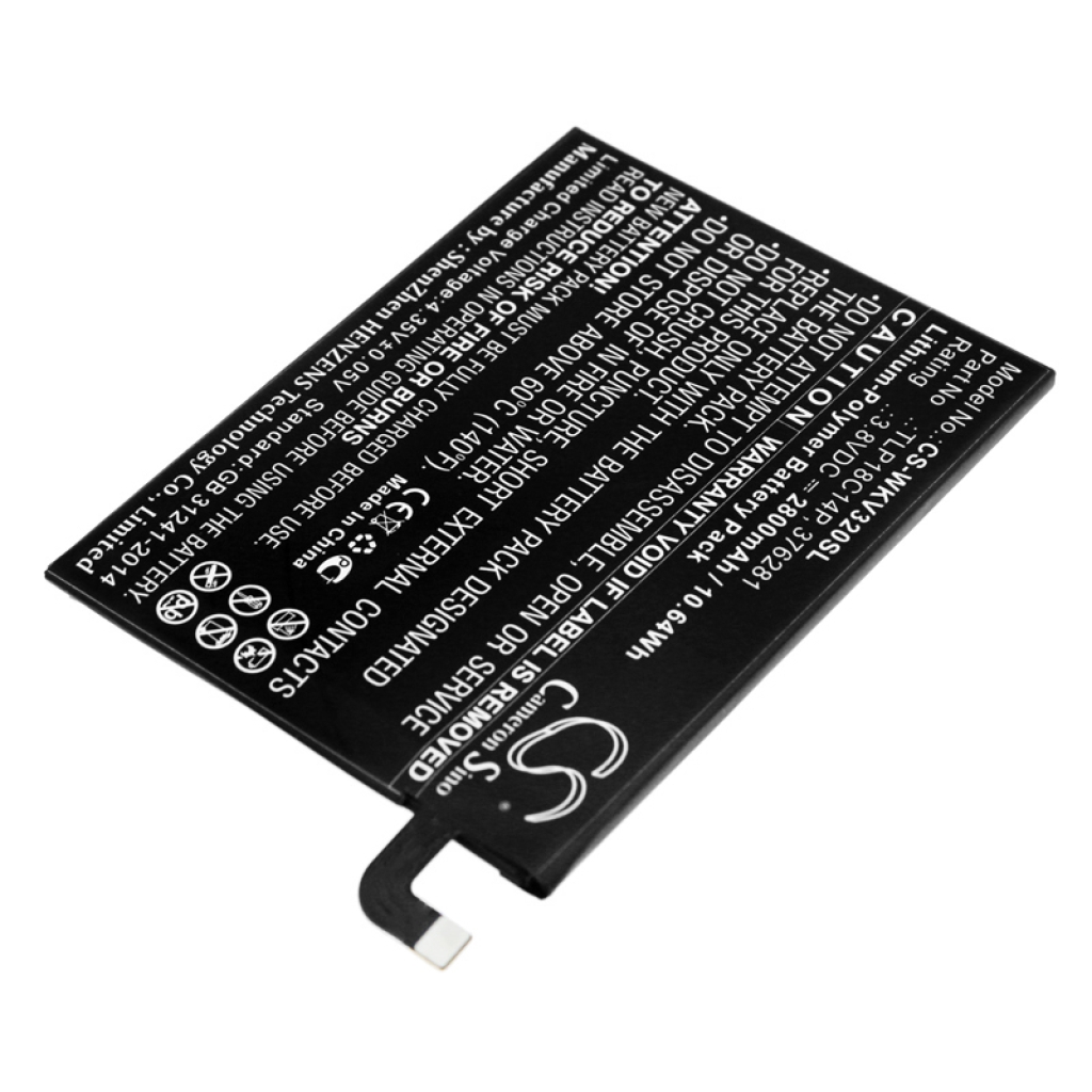Batteria del telefono cellulare Wiko CS-WKV320SL