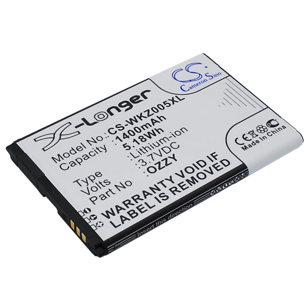 Batterie Batteria del telefono cellulare CS-WKZ005XL