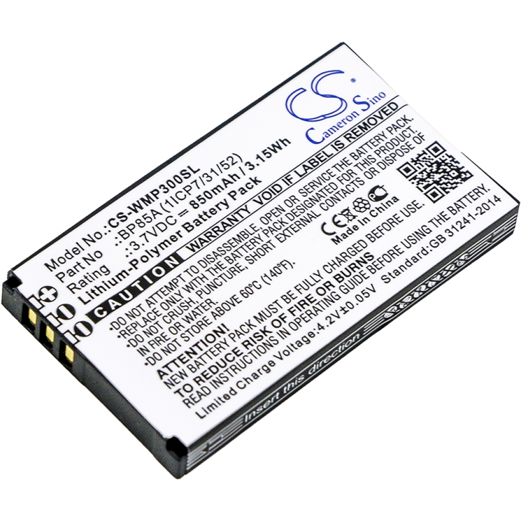 Batteria GPS, navigatore Wm systems CS-WMP300SL
