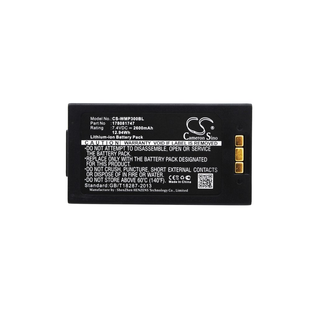 Batterie Terminale di pagamento Batteria CS-WMP300BL