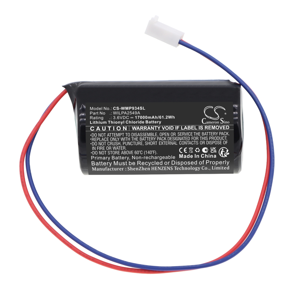 Batteria compatibile con Water meter CS-WMP934SL