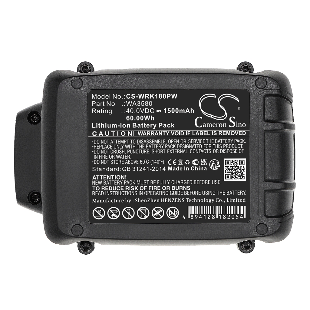 Batteria industriale Worx CS-WRK180PW