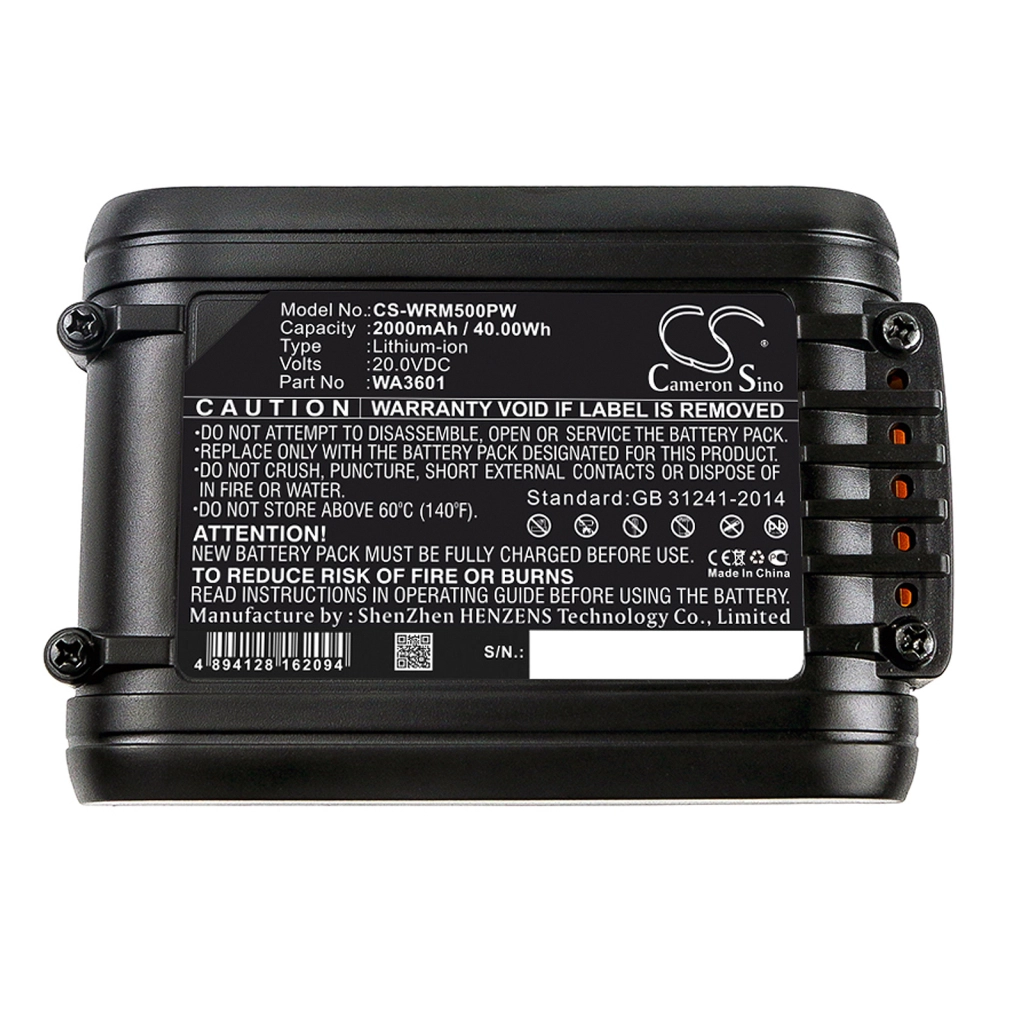 Batteria per elettroutensili Worx Landroid M700