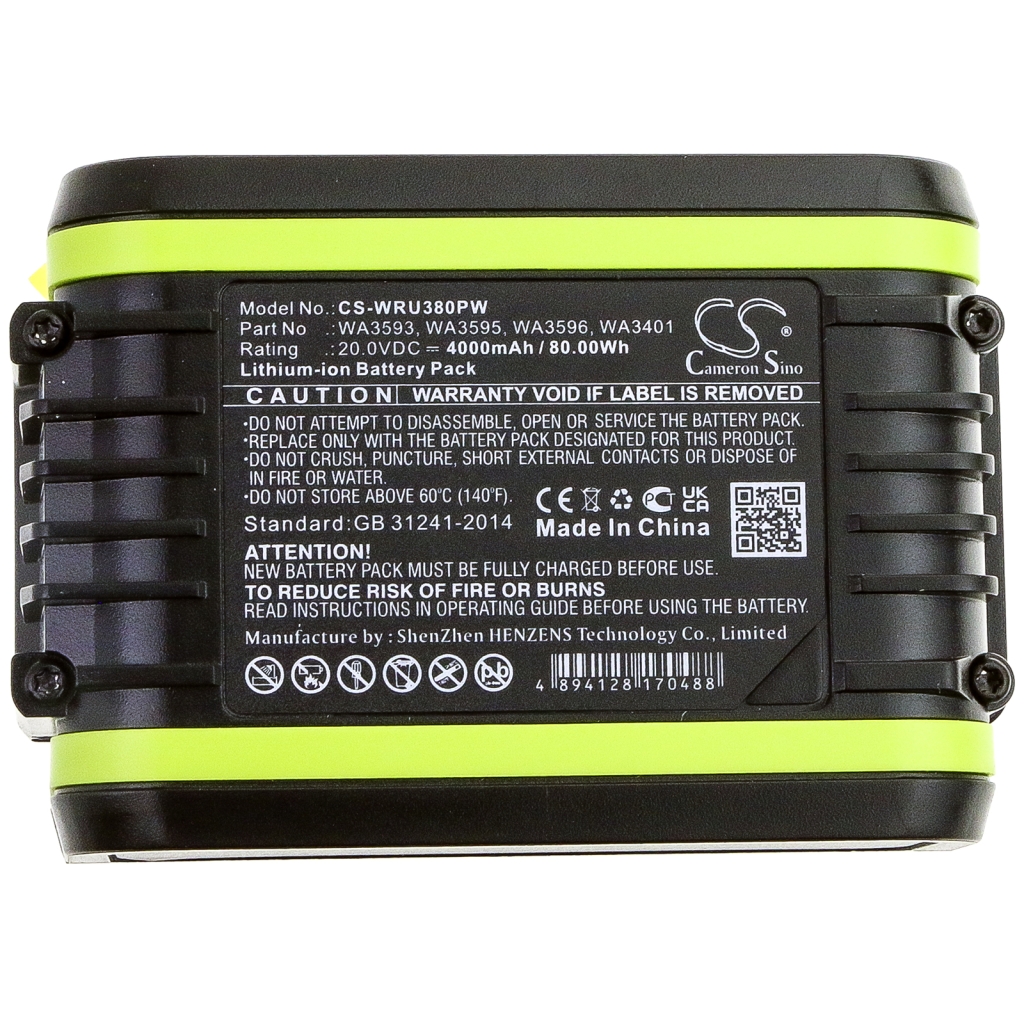 Batteria industriale Worx CS-WRU380PW