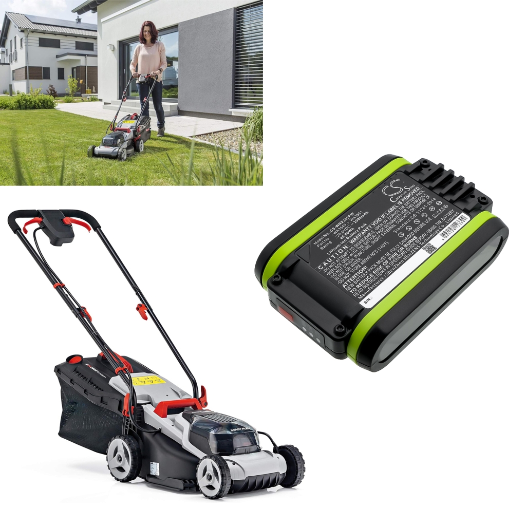 Batteria compatibile con Worx Rockwell Al-ko Pattfield CS-WRX352PW