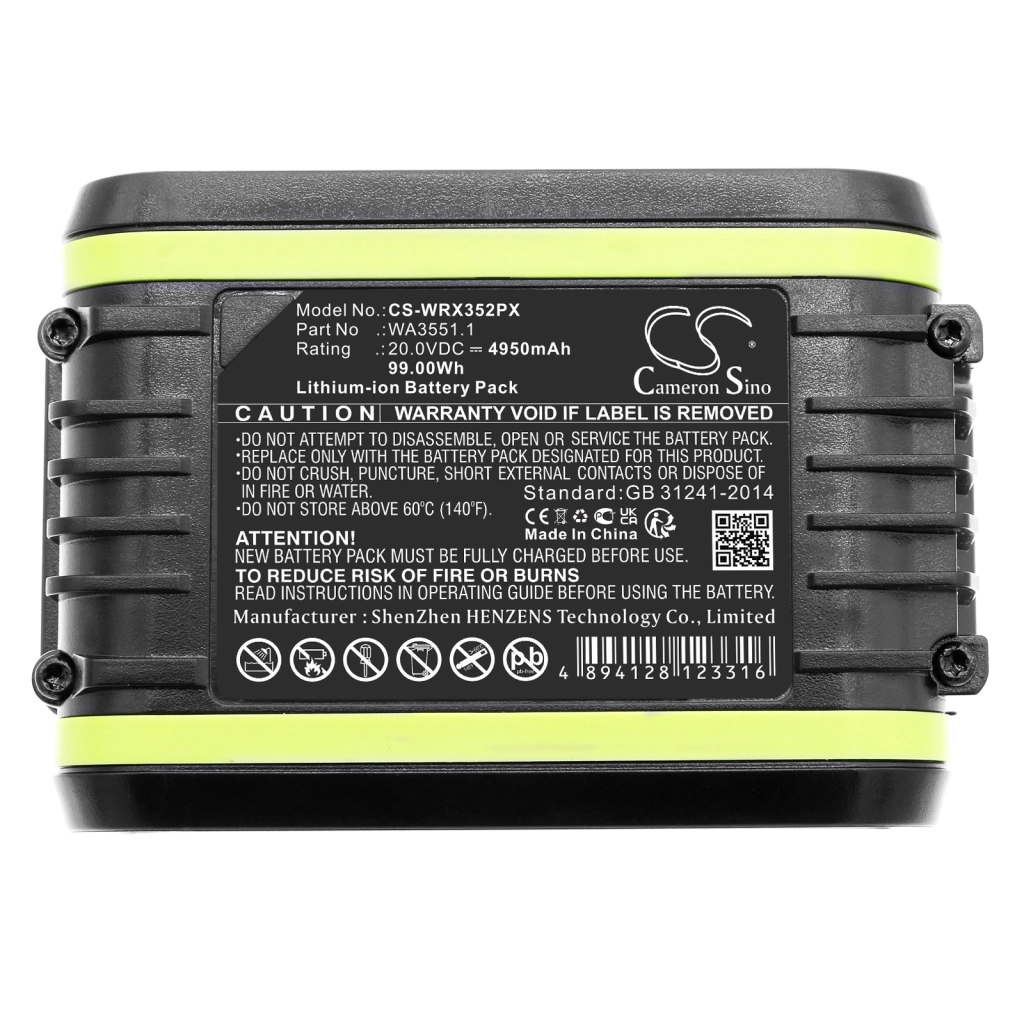 Batterie Batteria per elettroutensili CS-WRX352PX