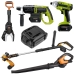 Batteria industriale Worx WG154