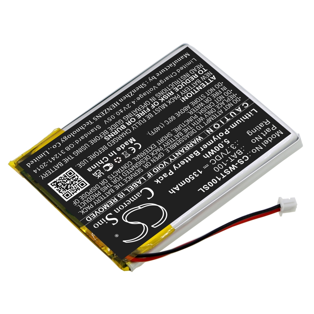 Batteria amplificatore Williams sound CS-WST100SL
