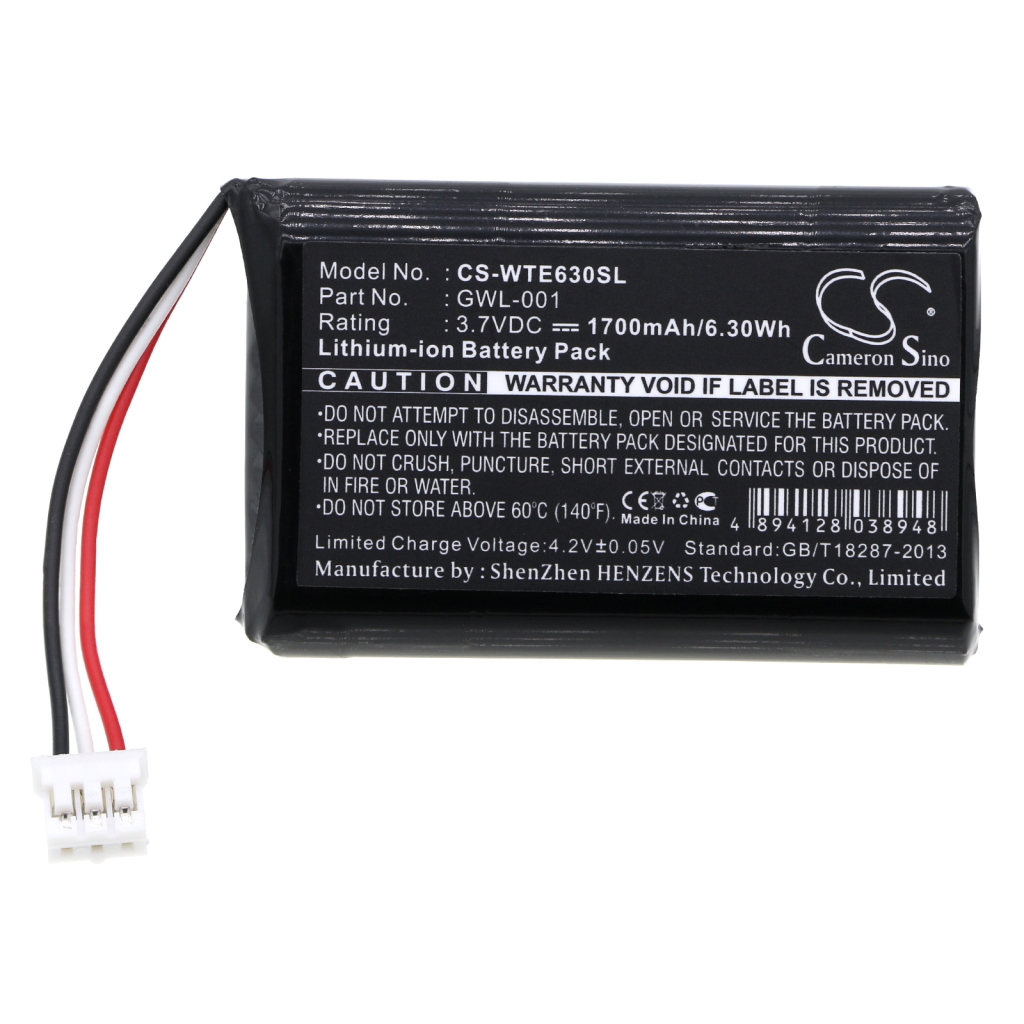 Batteria compressa Wacom CTE-620BT (CS-WTE630SL)