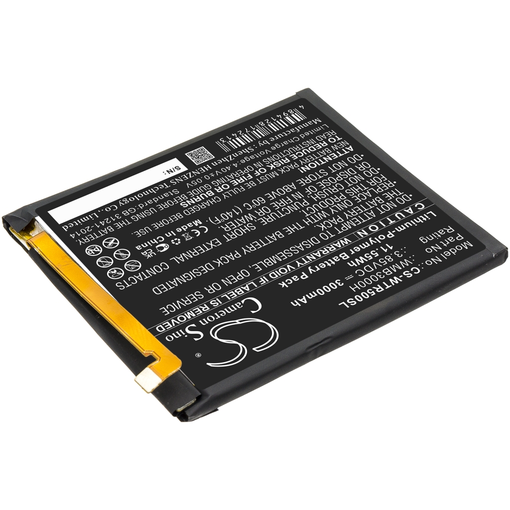 Batteria del telefono cellulare Walton CS-WTR500SL