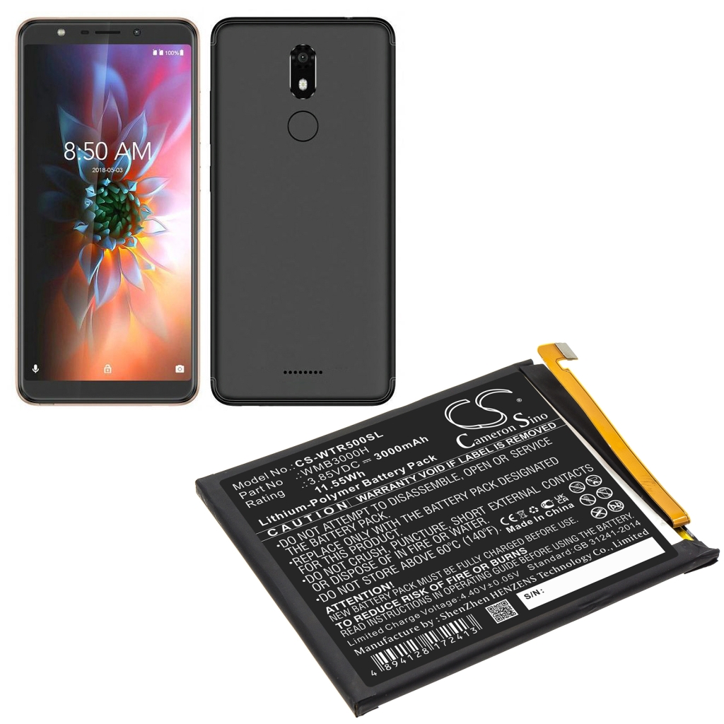 Batteria del telefono cellulare Walton CS-WTR500SL