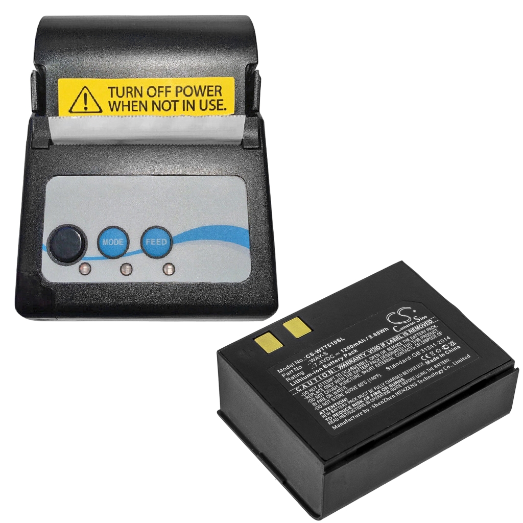 Batteria della stampante Way systems CS-WTT510SL