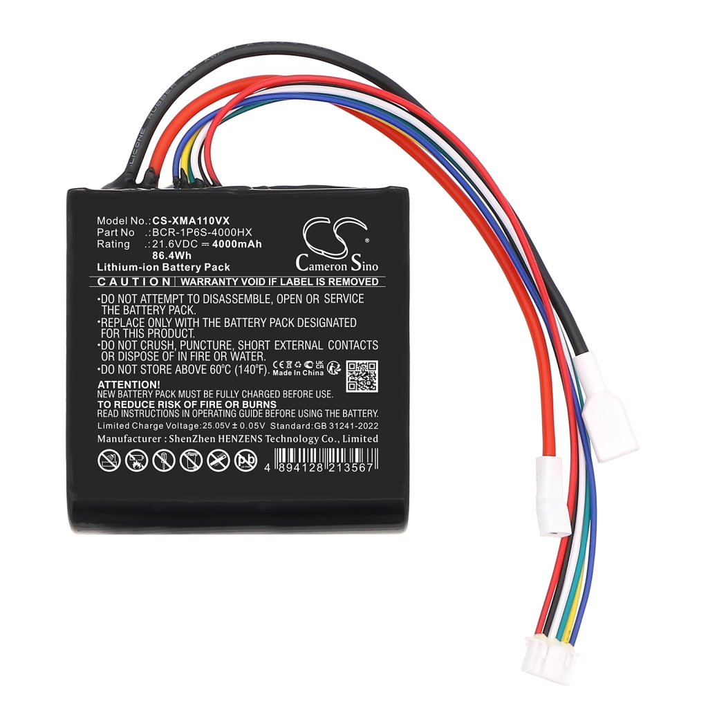 Batteria a vuoto Roborock CS-XMA110VX