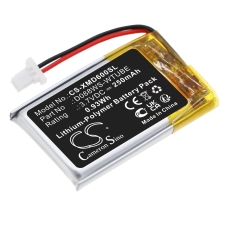 Sostituzione della batteria compatibile per XP Metal Detectors D088WS-WTUBE
