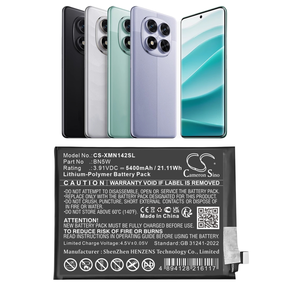 Batteria del telefono cellulare Redni CS-XMN142SL