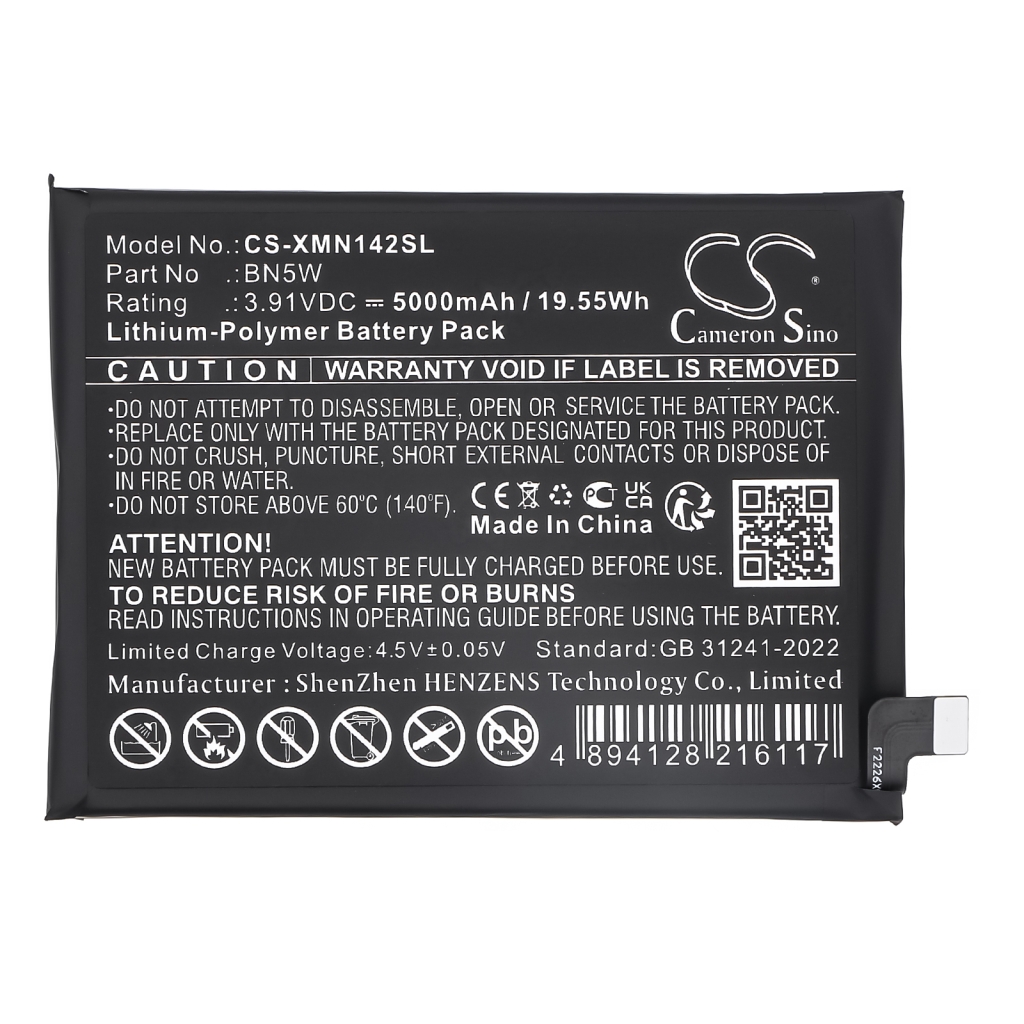 Battery Replaces BN5W