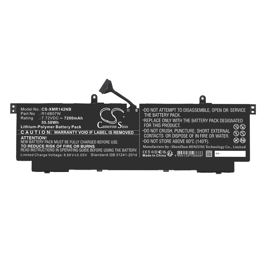 Sostituzione della batteria compatibile per Xiaomi R14B07W