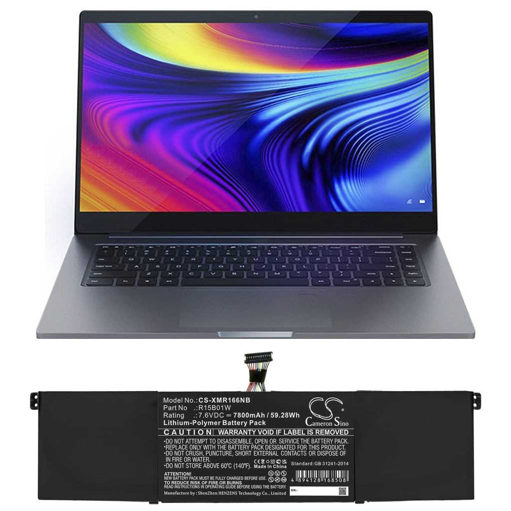 Compatible battery replacement for Xiaomi R15B01W