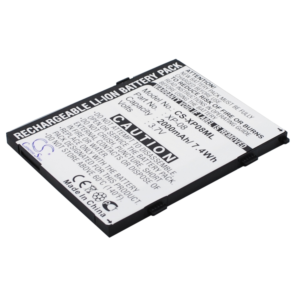 Batteria del telefono cellulare O2 CS-XP08ML