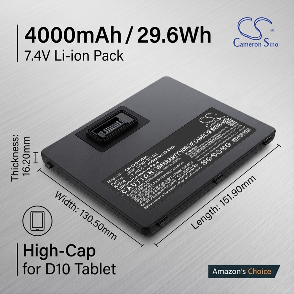 Batteria compatibile con Xplore
