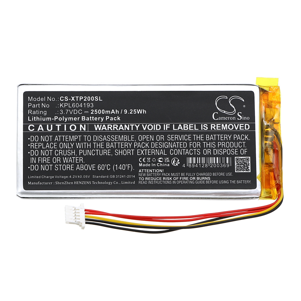 Sostituzione della batteria compatibile per Xtool KPL604193,KPL6065100