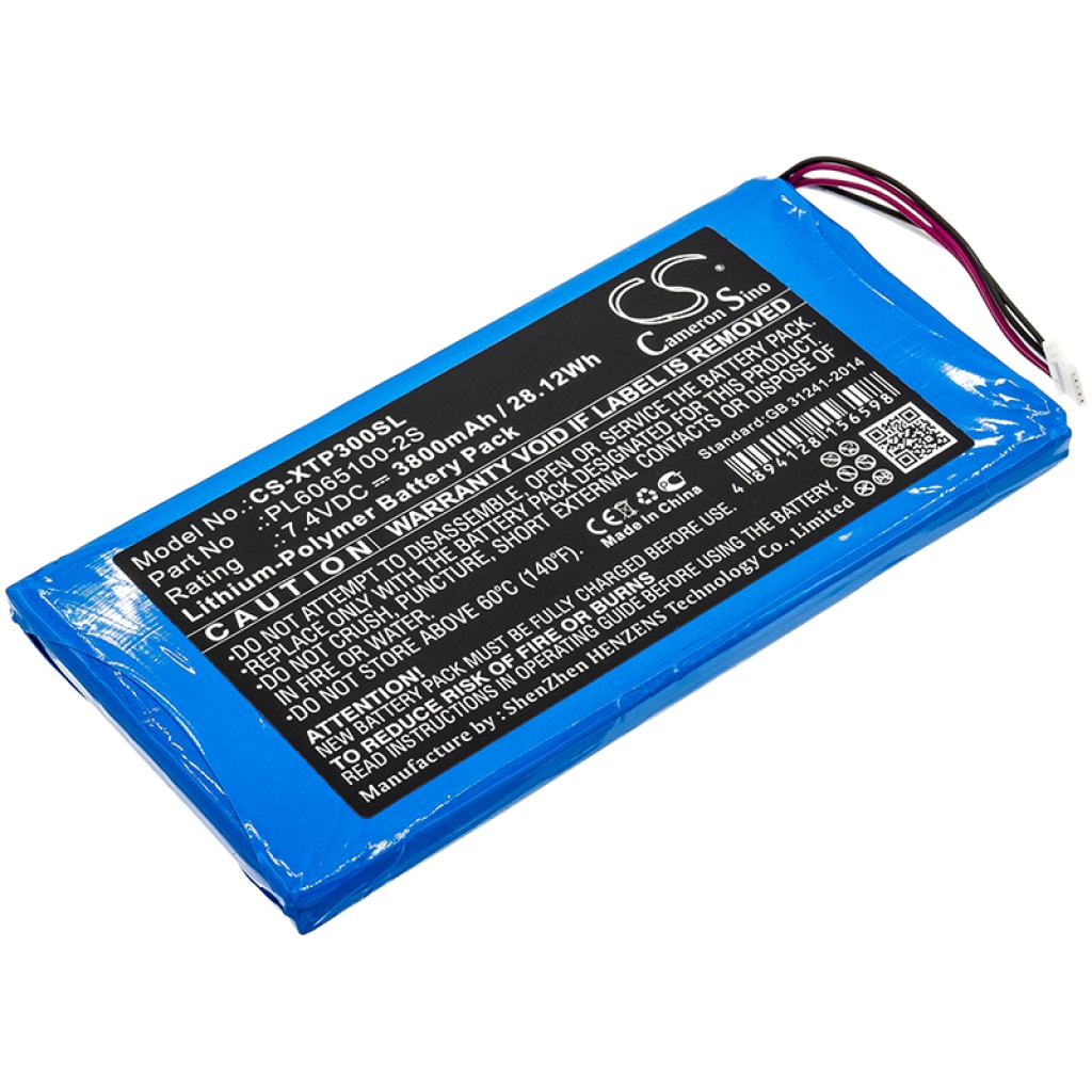 Sostituzione della batteria compatibile per Xtool PL6065100-2S