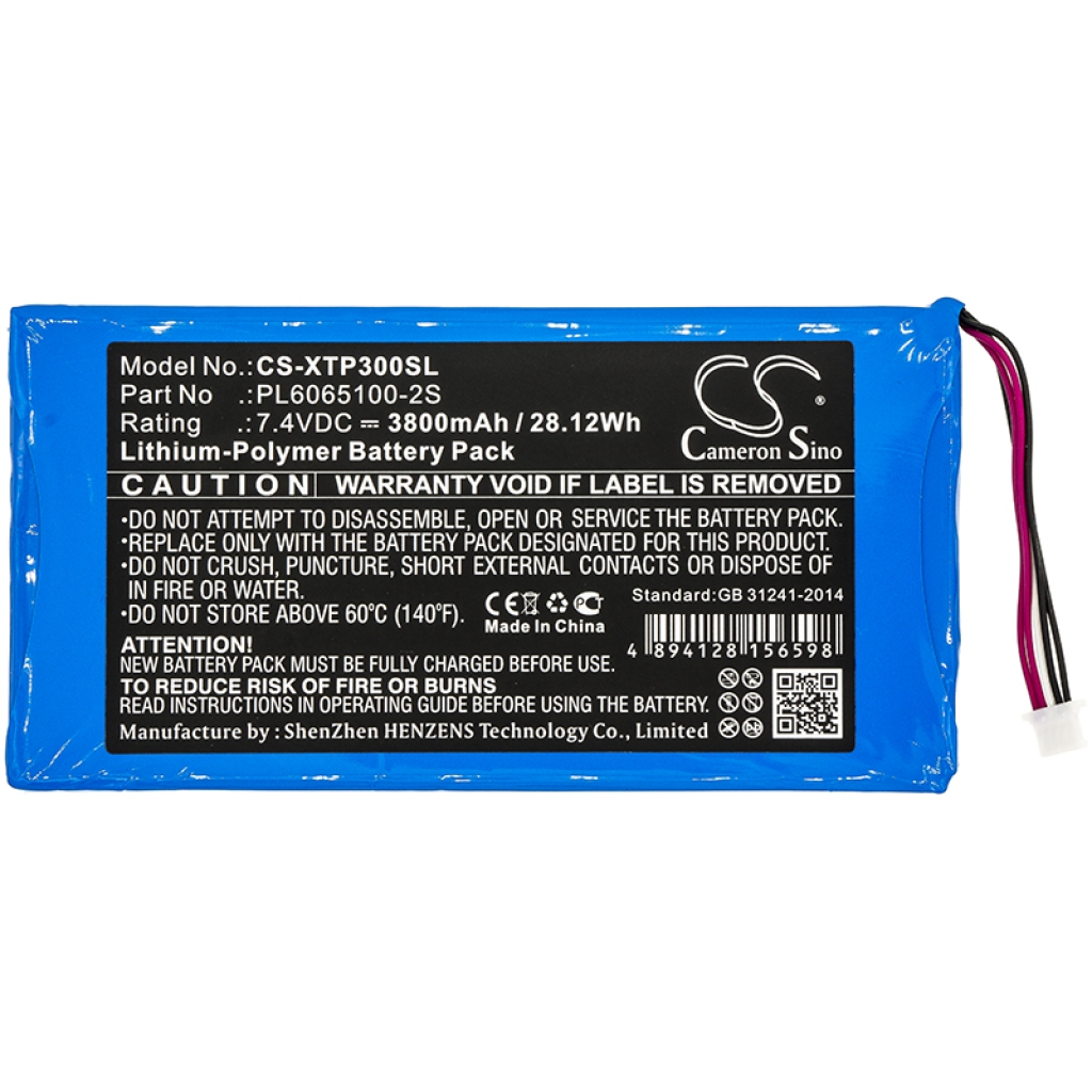 Sostituzione della batteria compatibile per Xtool PL6065100-2S