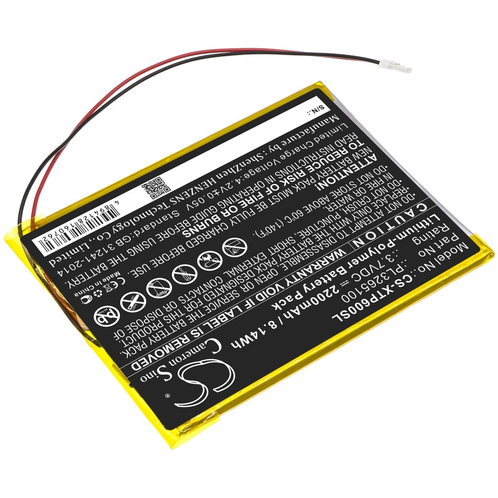 Sostituzione della batteria compatibile per Xtool PL3265100