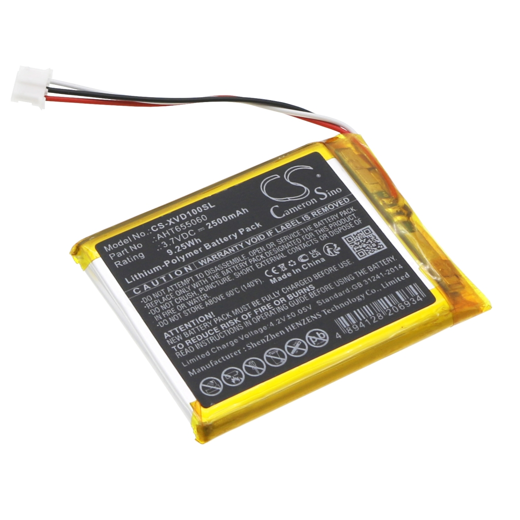Batteria dell'apparecchiatura Xhorse CS-XVD100SL