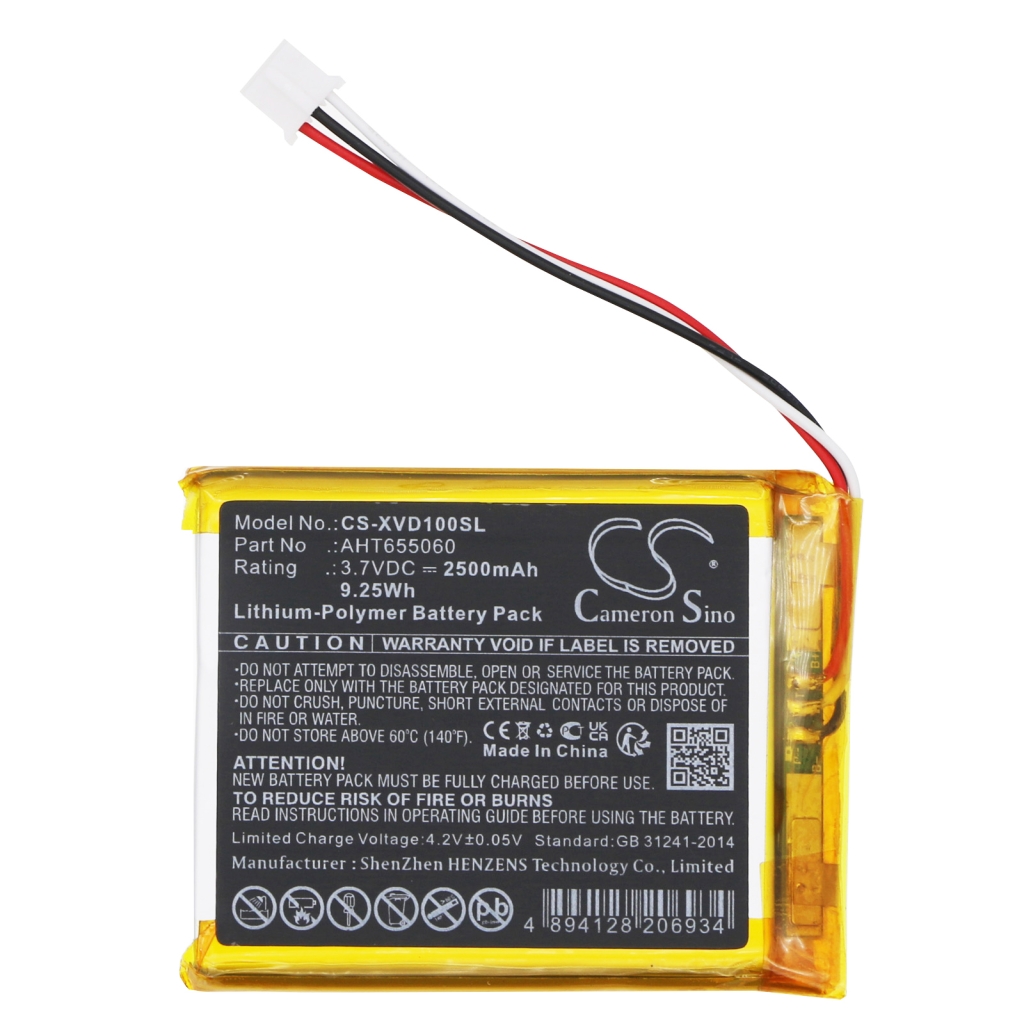 Batteria dell'apparecchiatura Xhorse CS-XVD100SL