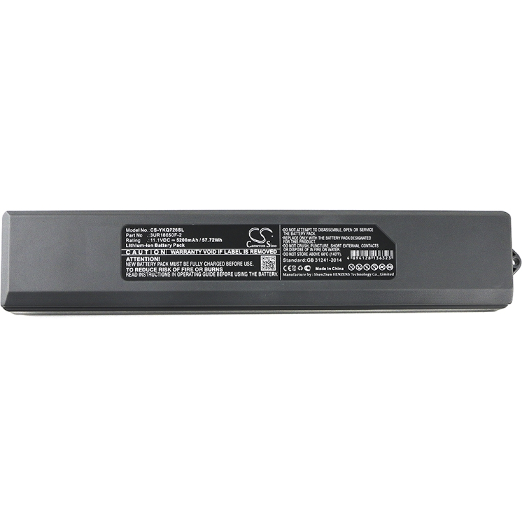 Sostituzione della batteria compatibile per Yokogawa 3UR18650F-2
