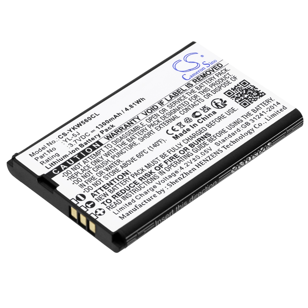 Batterie Sostituisce YL-5J