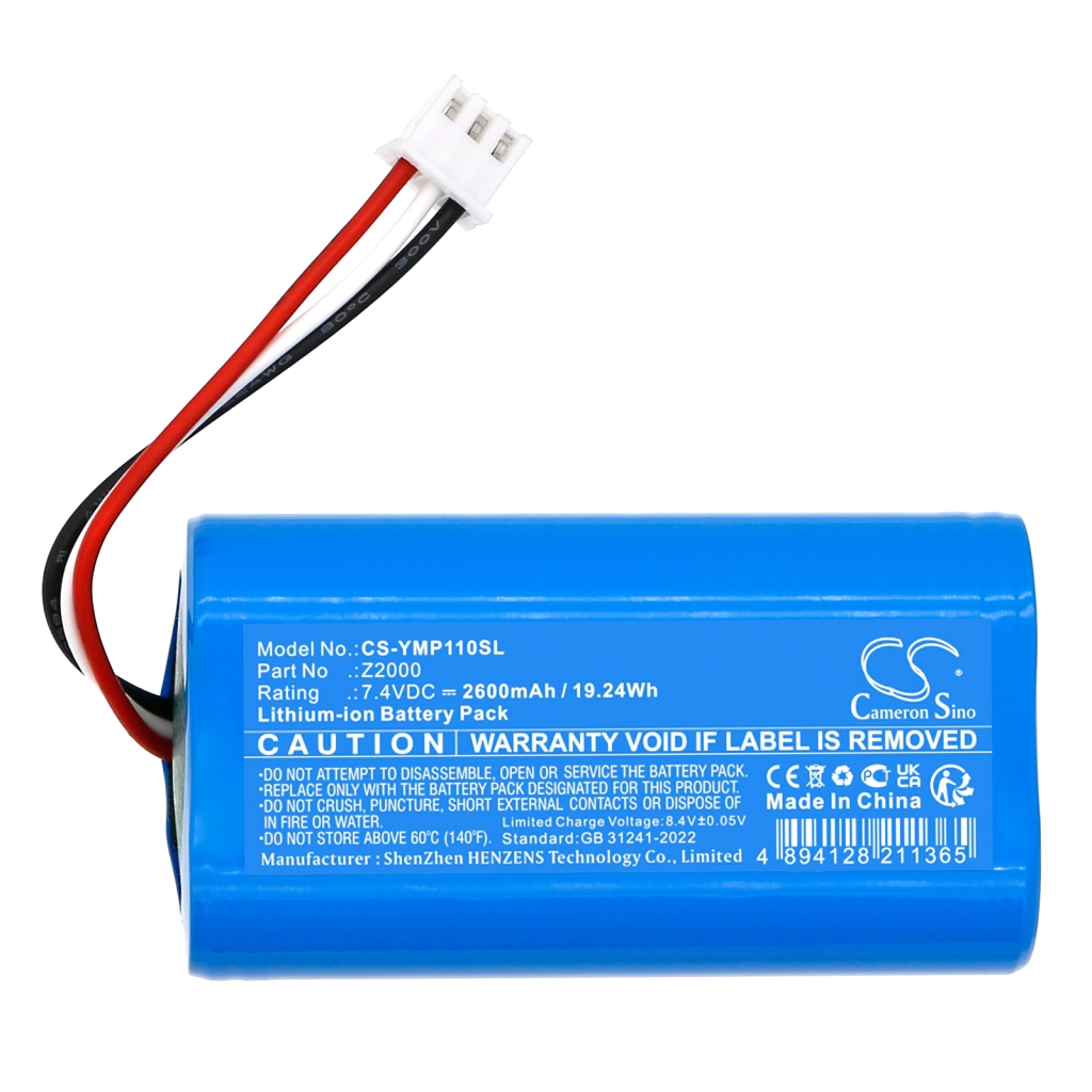 Batterie Sostituisce Z2000