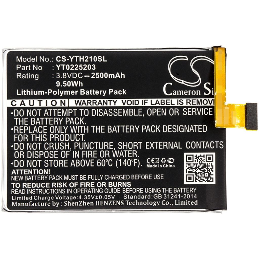 Batteria del telefono cellulare Yota CS-YTH210SL