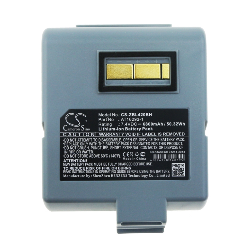 Printer Battery Zebra QL420 Plus
