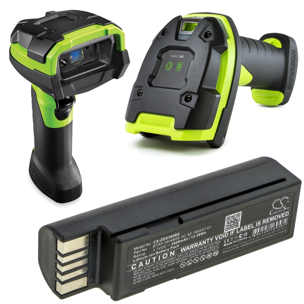 Codice a barre, batteria dello scanner Zebra LI3678