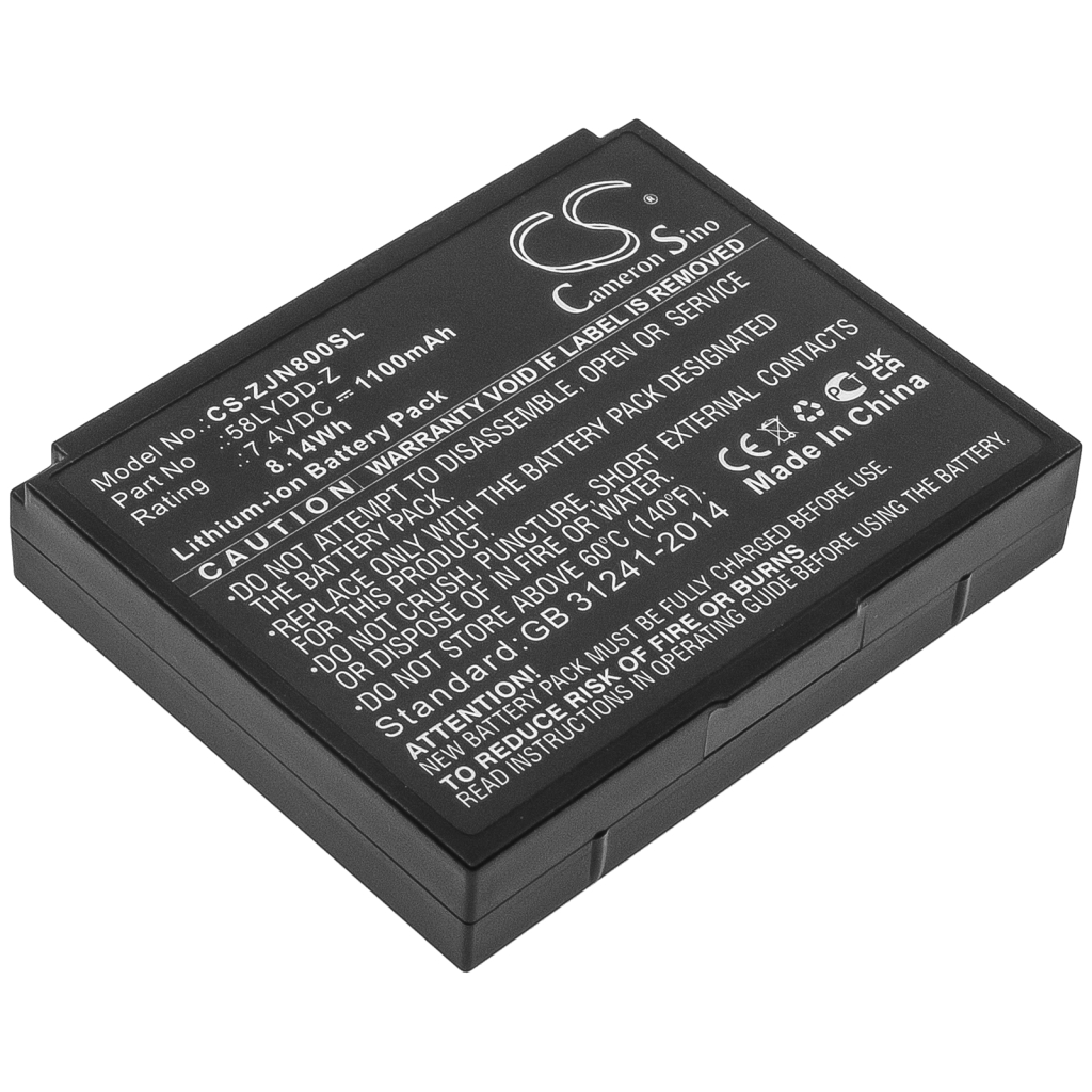 Batteria della stampante Zjiang CS-ZJN800SL