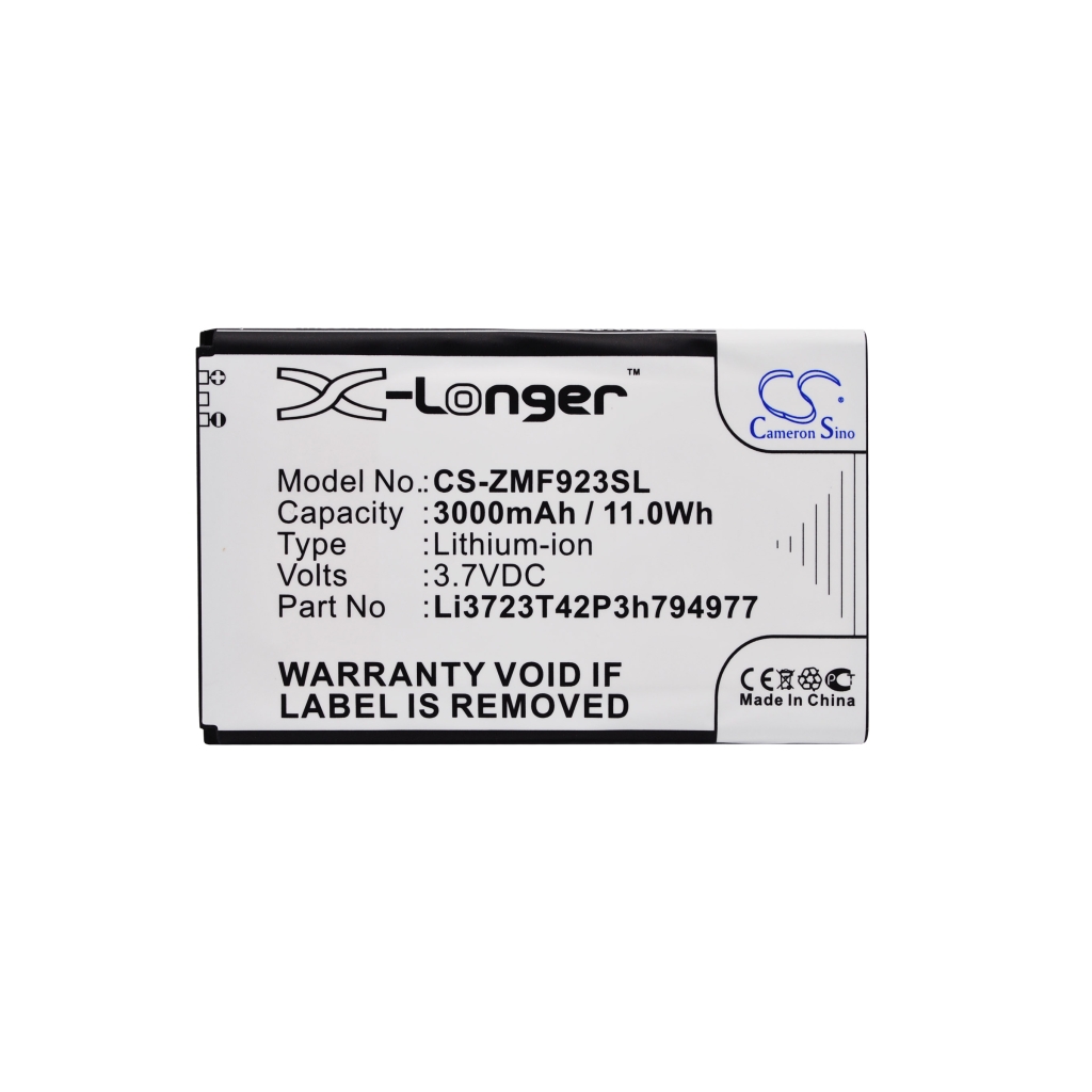 Sostituzione della batteria compatibile per ZTE LI3723T42P3H794977,LI3728T42P3H794977
