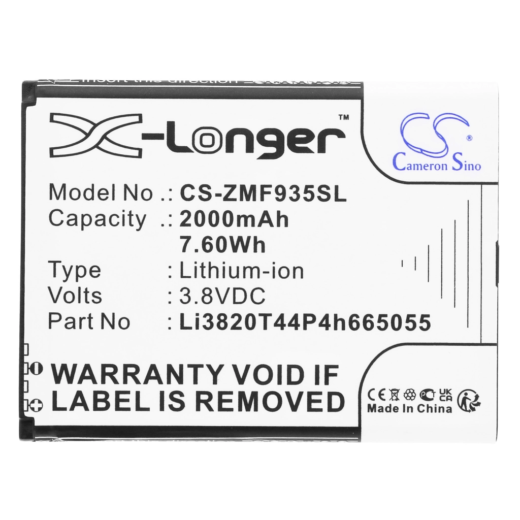 Batterie Sostituisce Li3820T44P4h665055